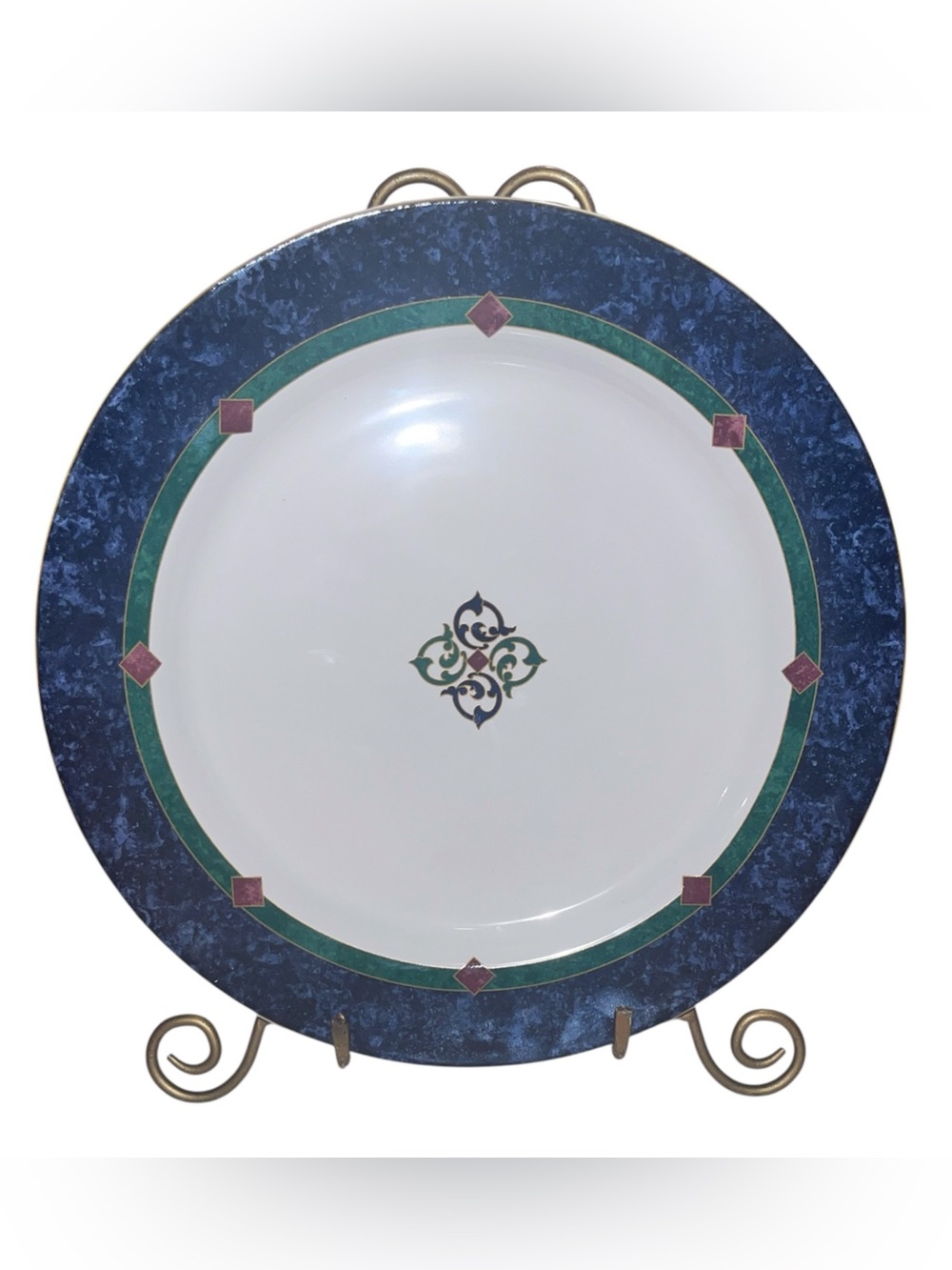 Pfaltzgraff Amalfi Classic EUC Chop Plate 12” Round Platter VTG Stoneware
